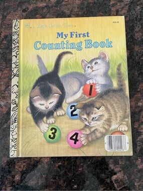 4/$20📚 My First Counting Book - Little Golden Book